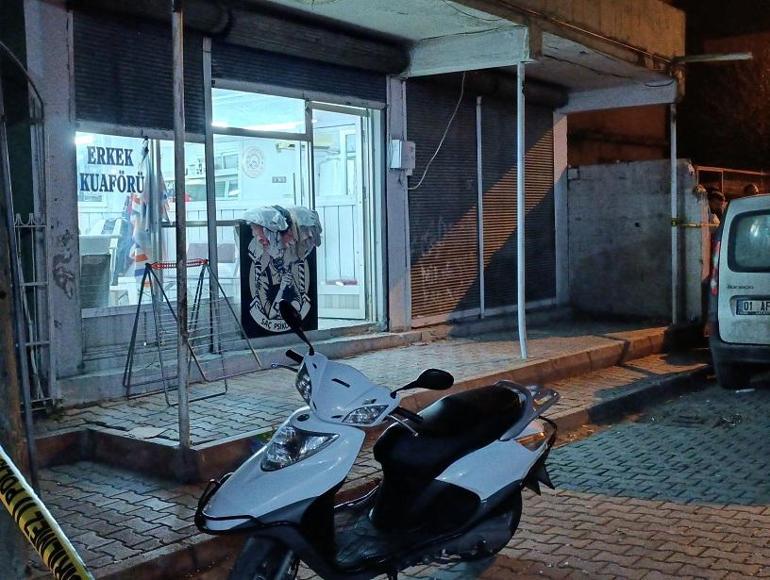 Adanada berber dükkanında silahlı çatışma; 1 ölü, 2si ağır 6 yaralı