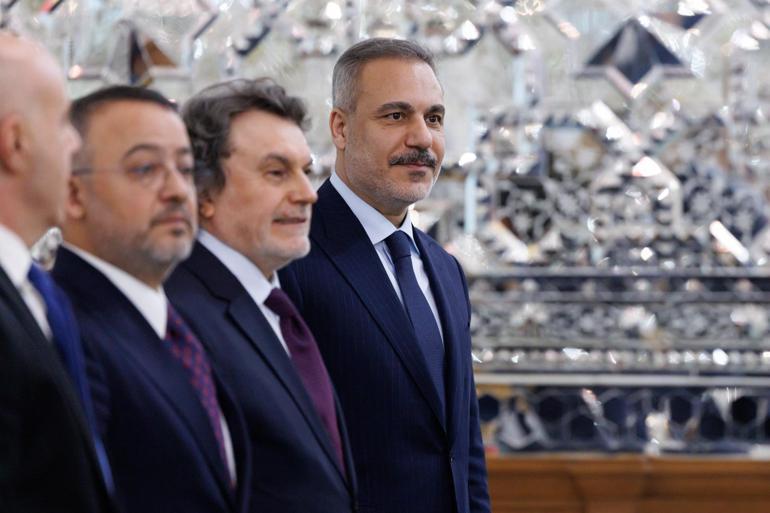 Bakan Fidan, İran İslami Danışma Meclisi Başkanı Galibaf ile görüştü