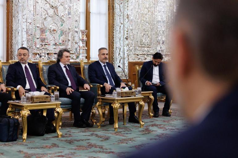 Bakan Fidan, İran İslami Danışma Meclisi Başkanı Galibaf ile görüştü