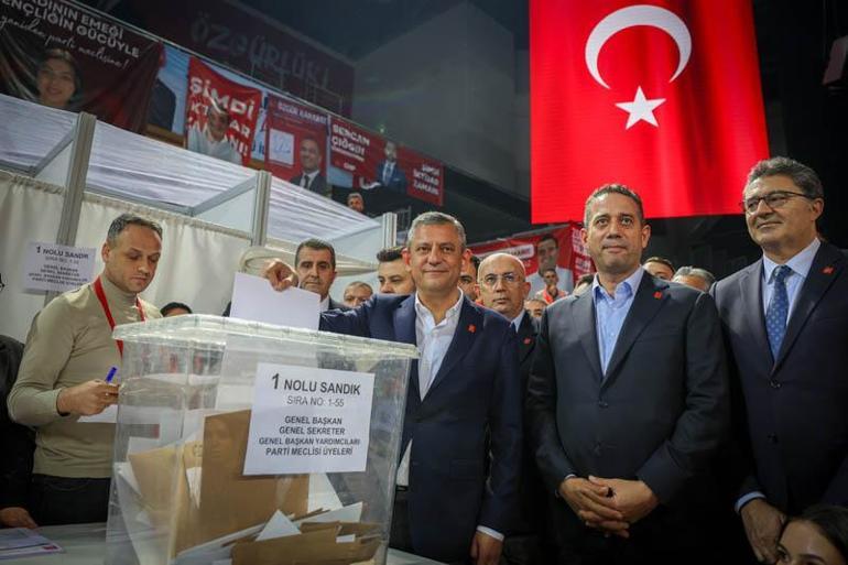 CHPnin 39uncu Olağan Kurultayında PM ve YDK seçimi tamamlandı