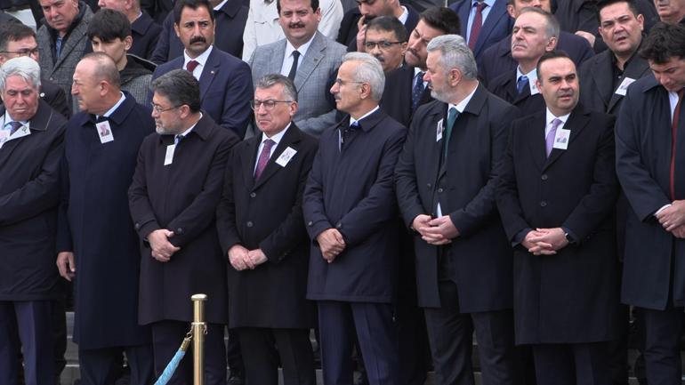 Vefat eden eski milletvekili için TBMMde tören