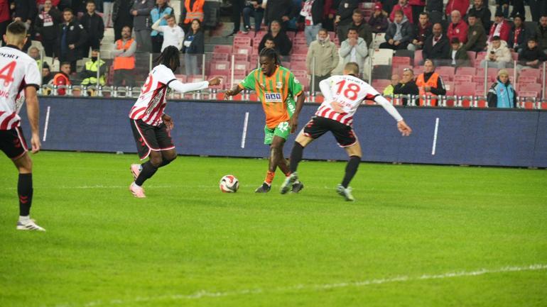Samsunspor – Corendon Alanyaspor: 1–1
