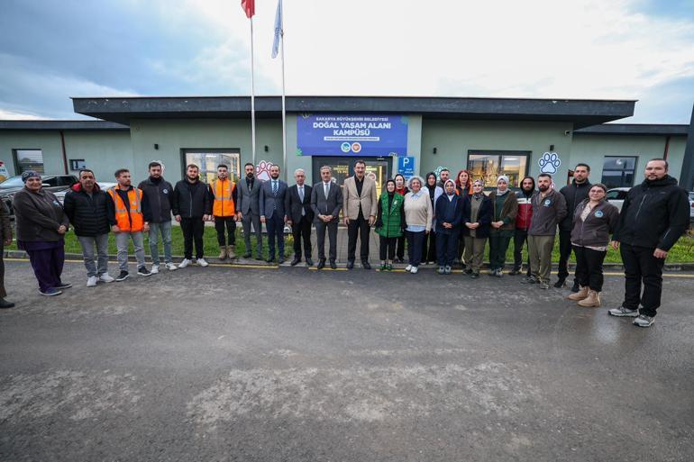 Sakarya’da Sokak Hayvanları Doğal Yaşam Kampüsü açıldı