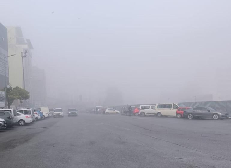 Iğdırda sis etkili oldu