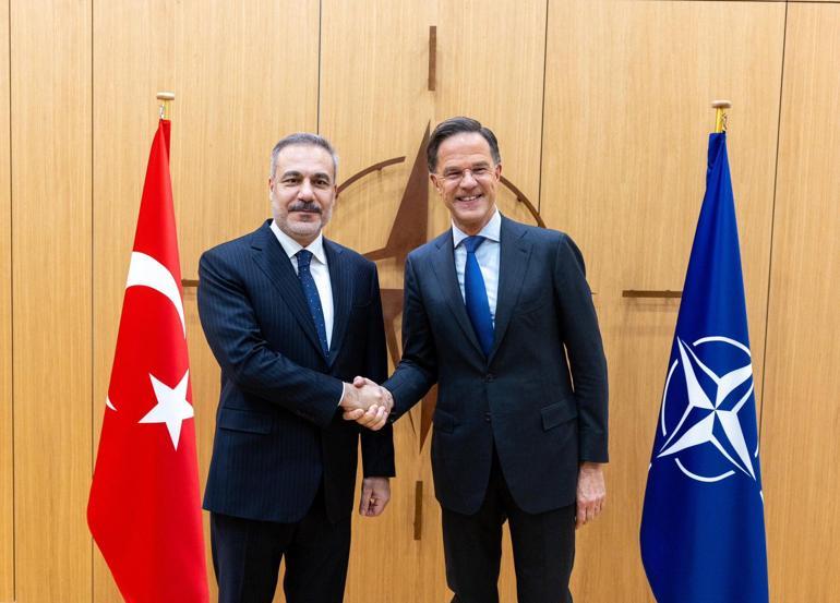 Dışişleri Bakanı Fidan, NATO Genel Sekreteri Rutte ile görüştü