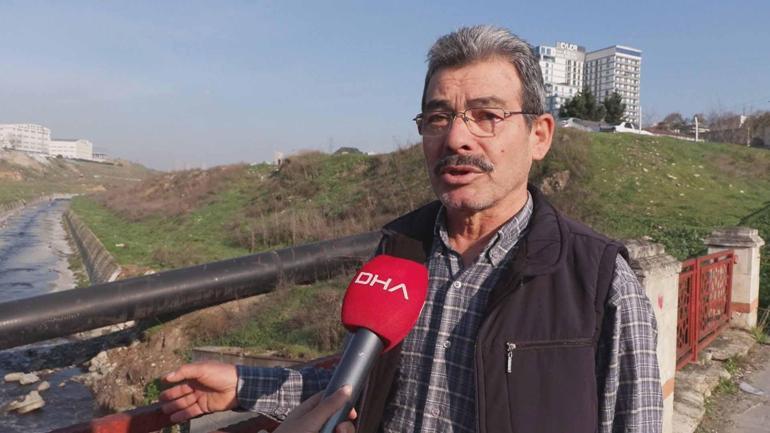 Haramiderenin rengi kırmızıya döndü; mahalleli tepki gösterdi