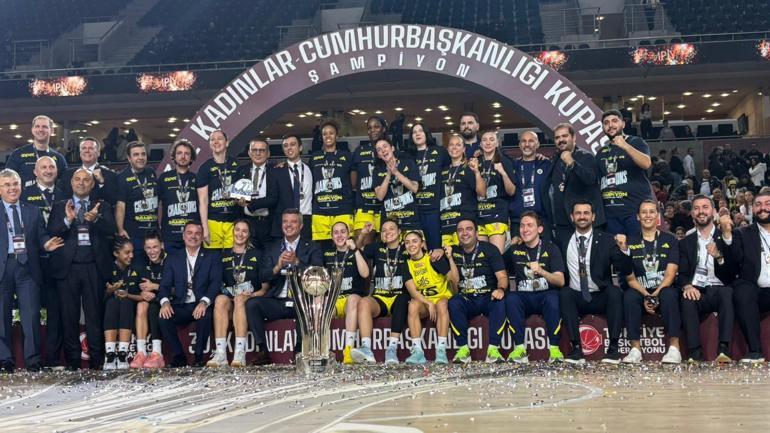 30uncu Kadınlar Cumhurbaşkanlığı Kupasını Fenerbahçe Opet kazandı