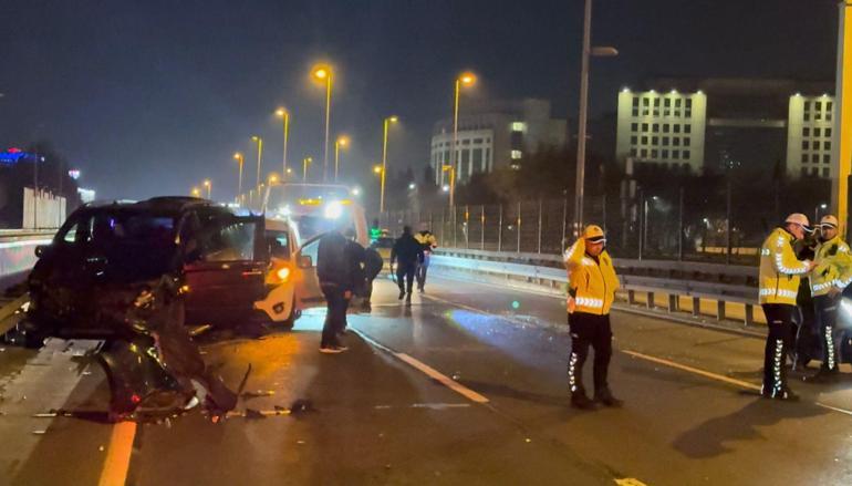 Şişli’de zincirleme kaza: 1’i ağır 2 kişi yaralandı