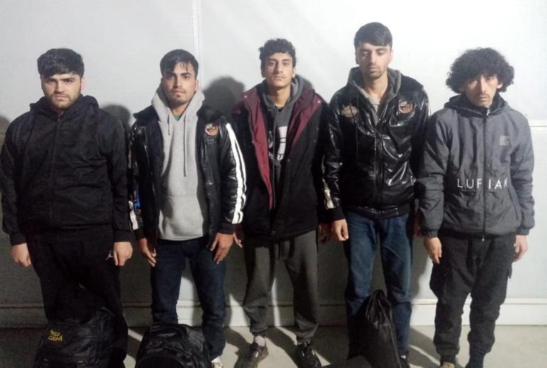 Edirnede 20 kaçak göçmen yakalandı