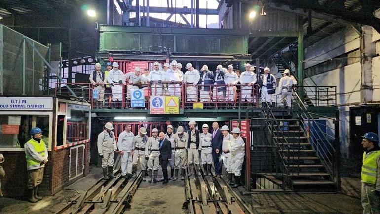 Çalışma ve Sosyal Güvenlik Bakan Yardımcıları, madencilerle buluştu