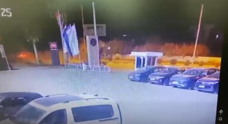 Osmaniyede 2 kişin öldüğü, 7 kişinin yaralandığı kaza kamerada