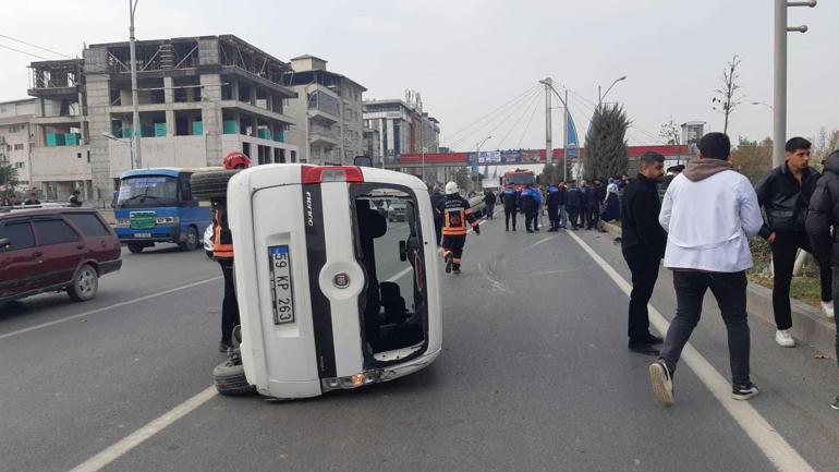 Malatyada otomobiller çarpıştı: 3 yaralı
