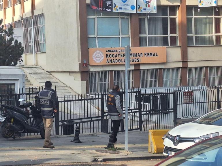 Öğrencilerin öğretmen ile alay ettiği olaya ilişkin polis incelemesi