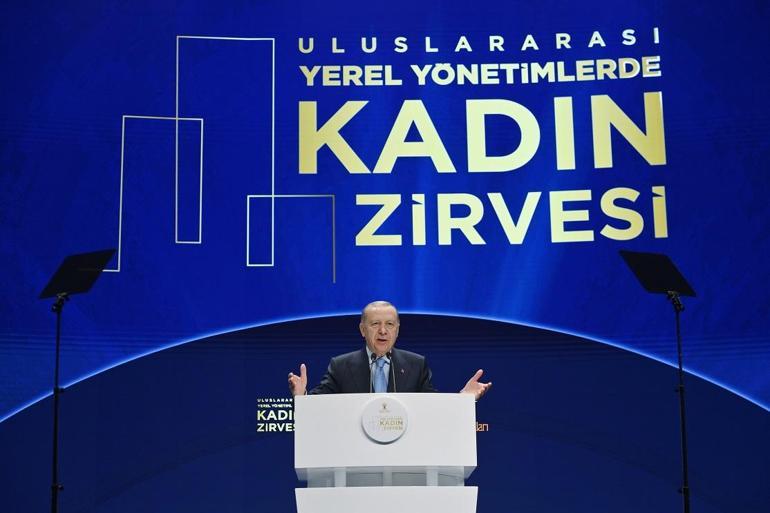 Cumhurbaşkanı Erdoğan: Kadın elinin değdiği yerde huzur ve düzen olur