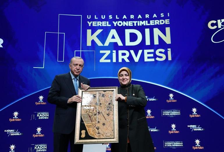 Cumhurbaşkanı Erdoğan: Kadın elinin değdiği yerde huzur ve düzen olur
