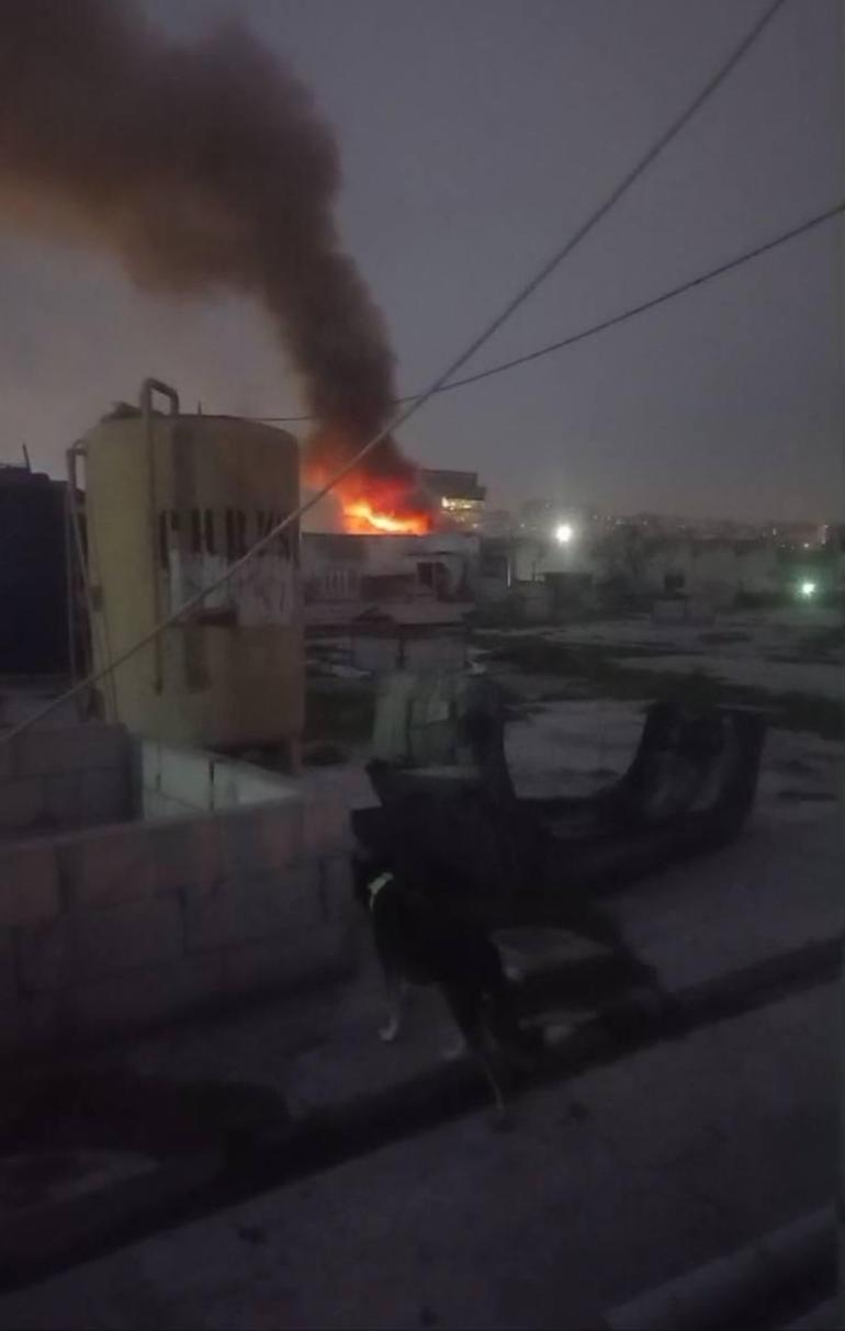 Bakırköy’de kumaş baskı fabrikasında çıkan yangın söndürüldü