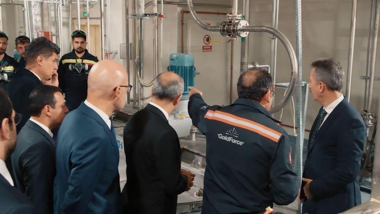 Savunma Sanayii Başkanı Görgün, mühimmat ve barut üretim tesislerini inceledi