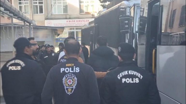 Futbolda bahis soruşturmasında gözaltına alınanlar sağlık kontrolüne getirildi