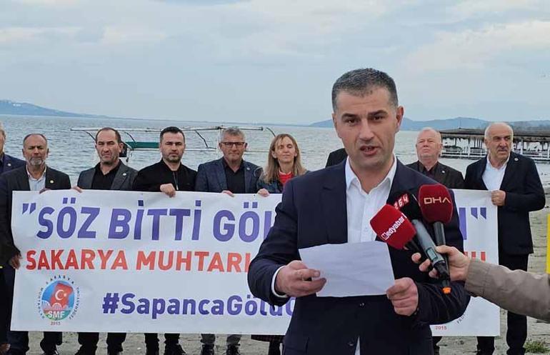 Muhtarlardan kuraklığın etkilediği Sapanca Gölü uyarısı