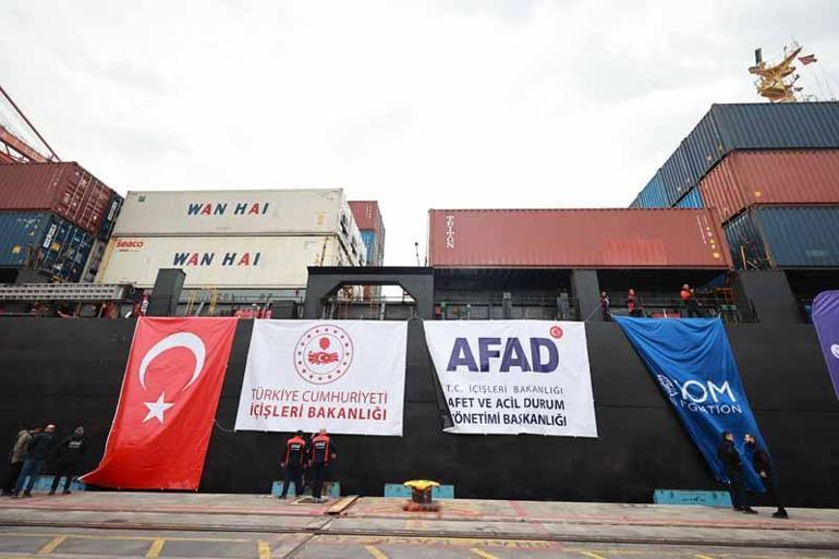 Mersinden Sudan’a yardım gemisi yola çıktı