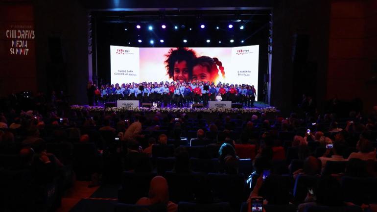 Emine Erdoğan, TRT Uluslararası Çocuk Medyası Zirvesi’ne katıldı