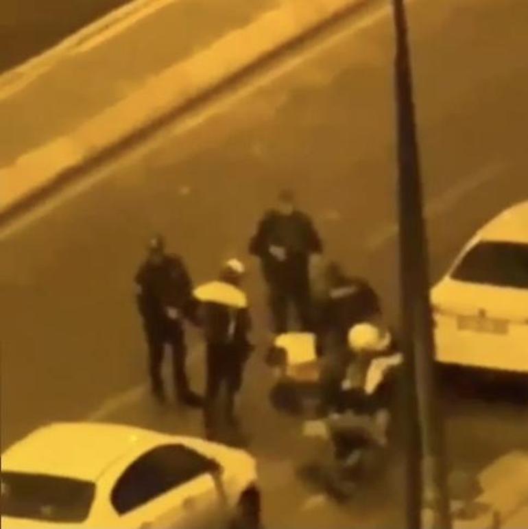 Küçükçekmecede polise mukavemet gösteren alkollü sürücü gözaltına alındı