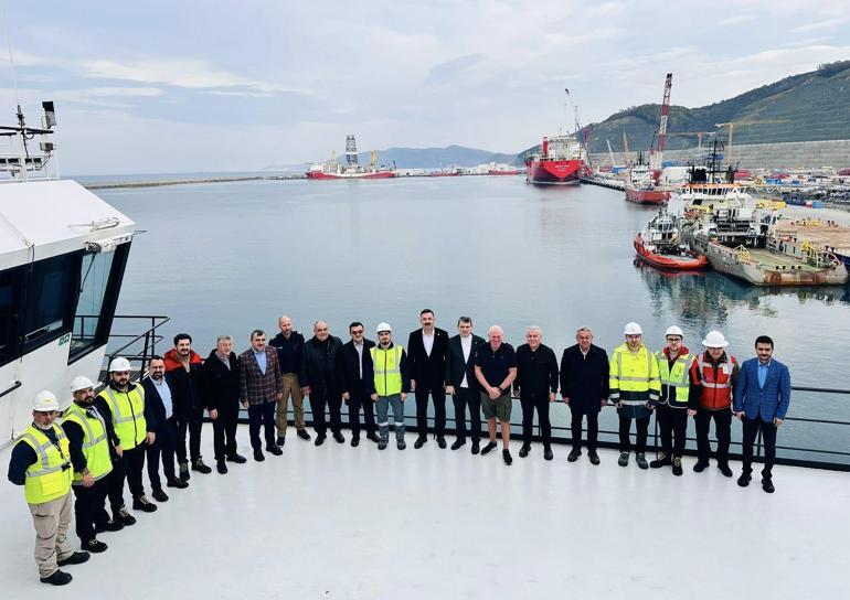 Seven Vega gemisi, Filyos Limanı’nda