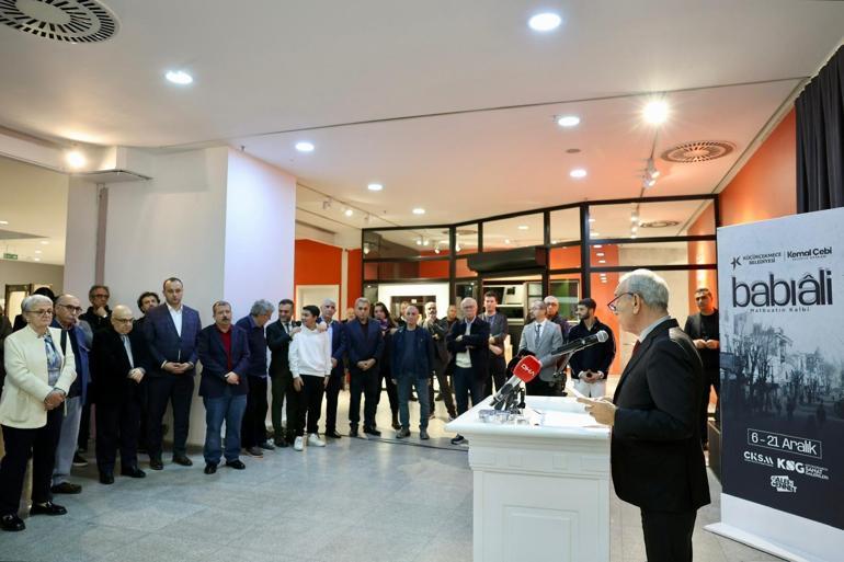 Küçükçekmece’de Babıali sergisi açıldı