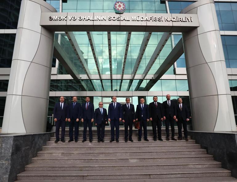 Bakan Işıkhan, Azerbaycanlı mevkidaşı Aliyev ile bir araya geldi