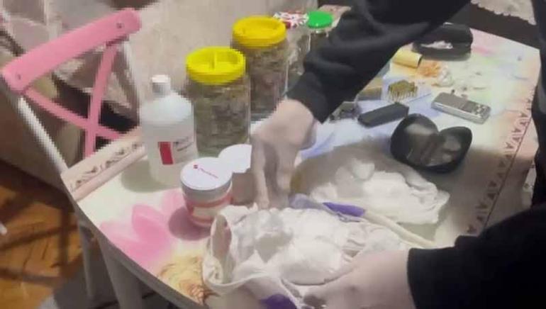 Kağıthane’de operasyon: Yaklaşık 10 milyon lira değerinde uyuşturucu ele geçirildi