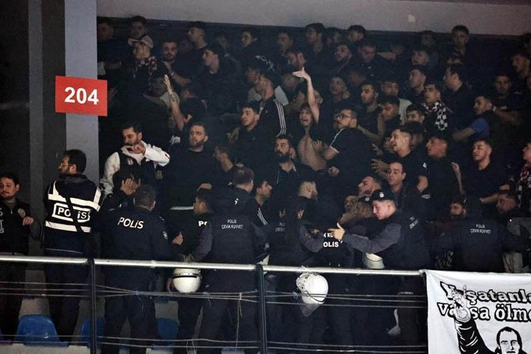 Göztepe – Beşiktaş voleybol maçı olaylı başladı