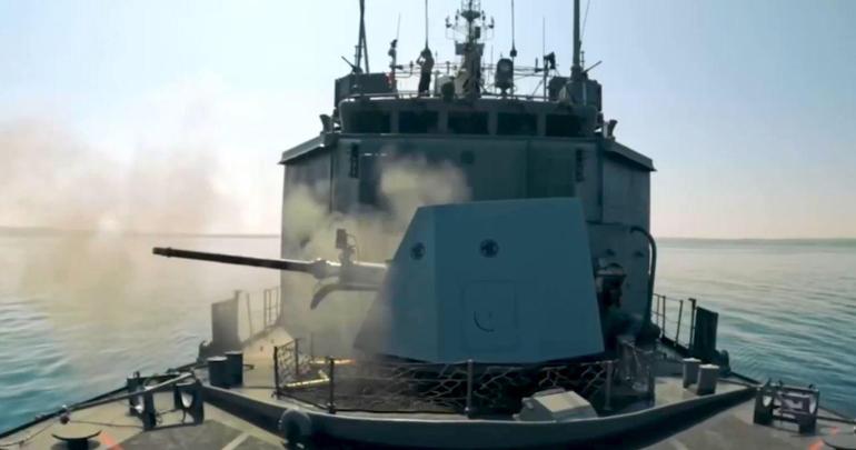 Milli deniz topu MKE Denizhan-76 Avrupaya ihraç edildi