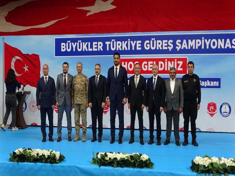 Büyükler Türkiye Güreş Şampiyonası, Gaziantepte başladı