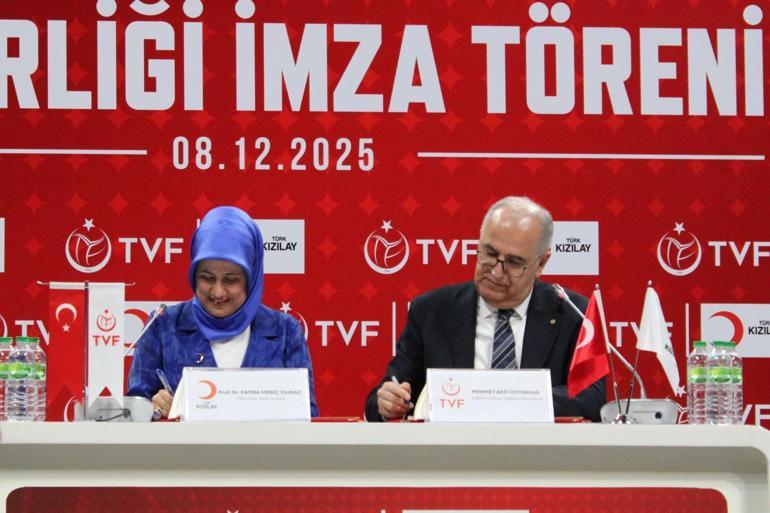 Türk Kızılay ve TVFden iş birliği protokolü