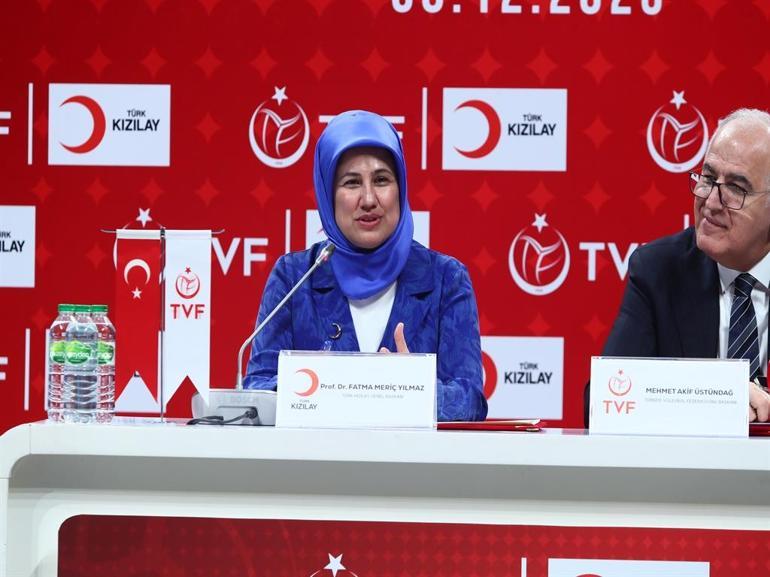 Türkiye Voleybol Federasyonu ile Türk Kızılay arasında iş birliği protokolü imzalandı