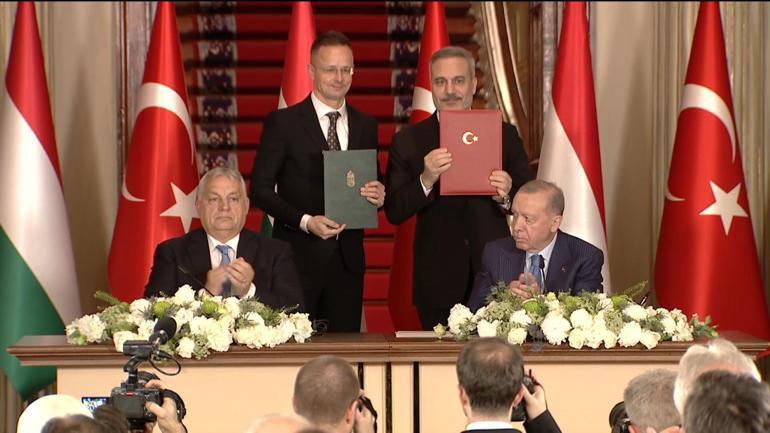 Cumhurbaşkanı Erdoğan: Macaristan’la ticaret hacmi hedefimiz 10 milyar dolar