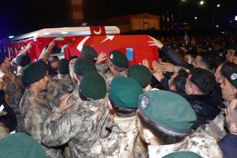 Şehit polis memurunun cenazesi, Samsun’a getirildi