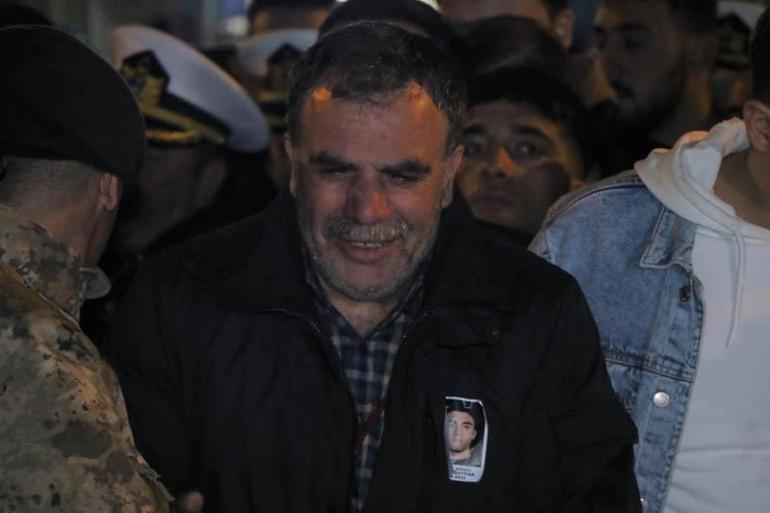 Şehit polis memurunun cenazesi, Samsun’a getirildi