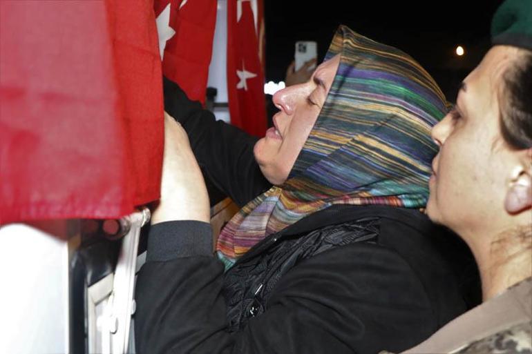 Şehit polis memurunun cenazesi, Samsun’a getirildi