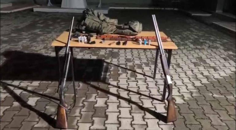 Tuncelide yaban keçisi avlayanlara dron destekli operasyon