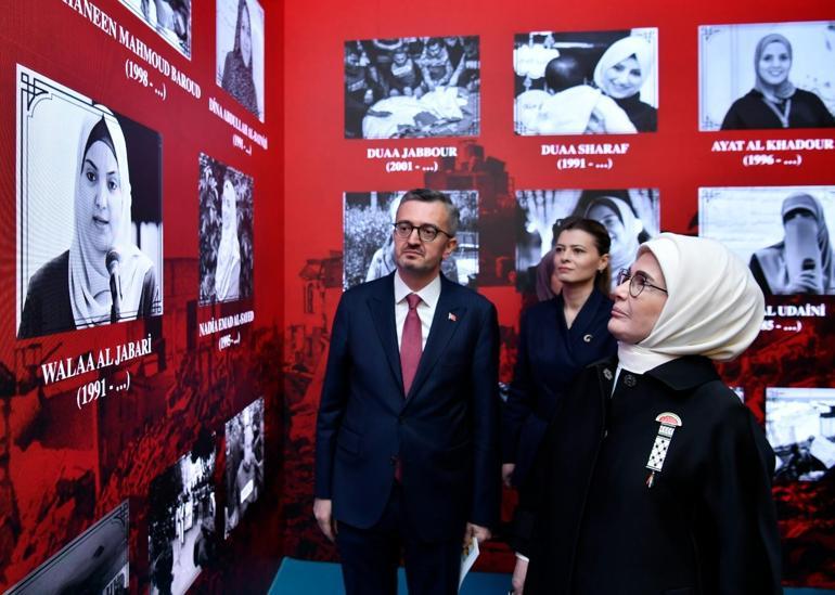 Emine Erdoğan: İsrail ordusu, Filistinli gazetecileri sindirmek için evlerini bombaladı