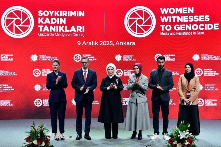 Emine Erdoğan: İsrail ordusu, Filistinli gazetecileri sindirmek için evlerini bombaladı