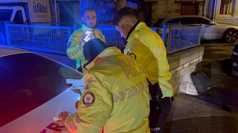 Alkollü sürücü bana 50 santimden fazla yaklaşmayın, herkesi ararım deyip polislere direndi