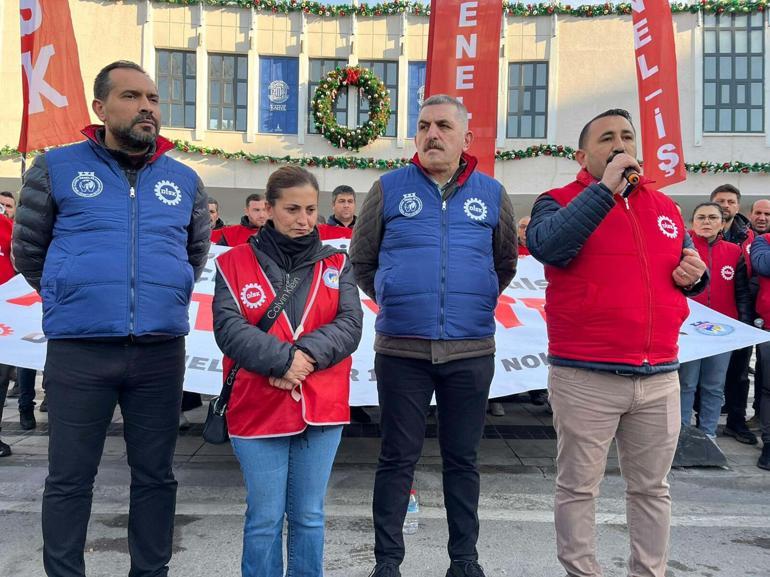 İzmirde işçilerin eylemi 3üncü günde devam ediyor