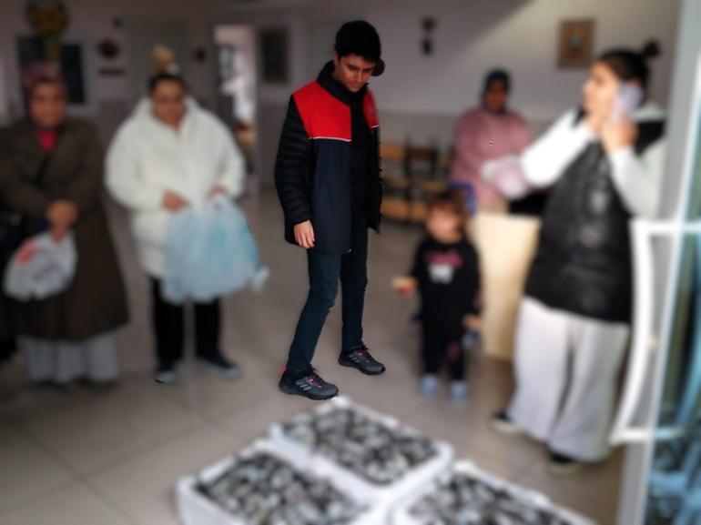 Kırklarelide el konulan 3 ton istavrit ihtiyaç sahiplerine dağıtılacak