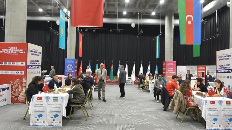 Türkçe Konuşan Ülkeler Satranç Şampiyonası, Gaziantep’te devam ediyor