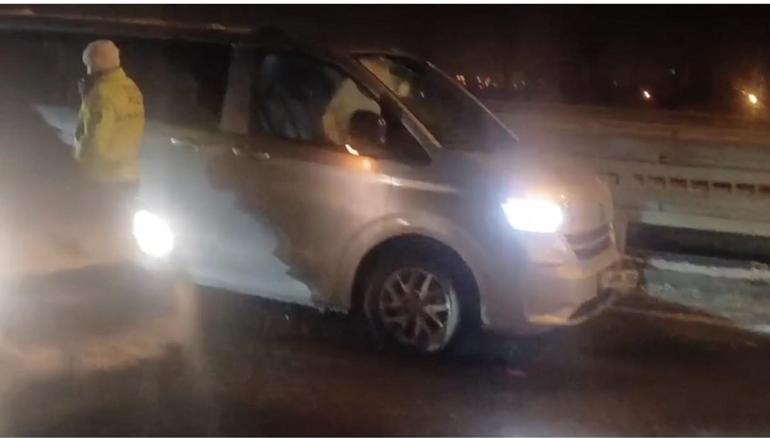 Gizli buzlanma, 11 aracın karıştığı zincirleme kazaya yol açtı