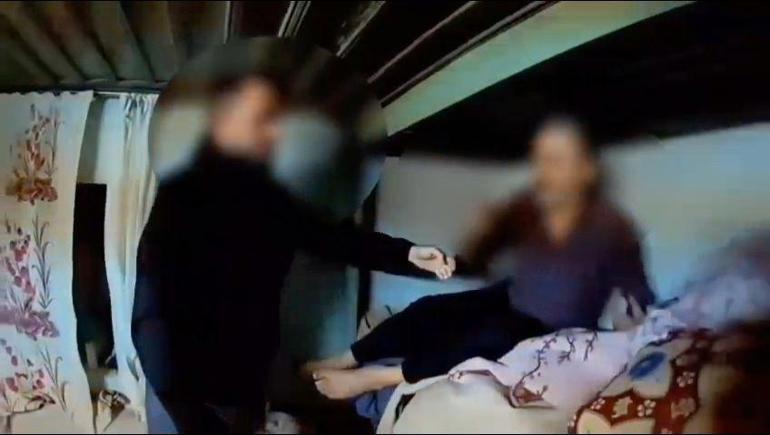 Cinayet hükümlüsü yorganların arasında yakalandı