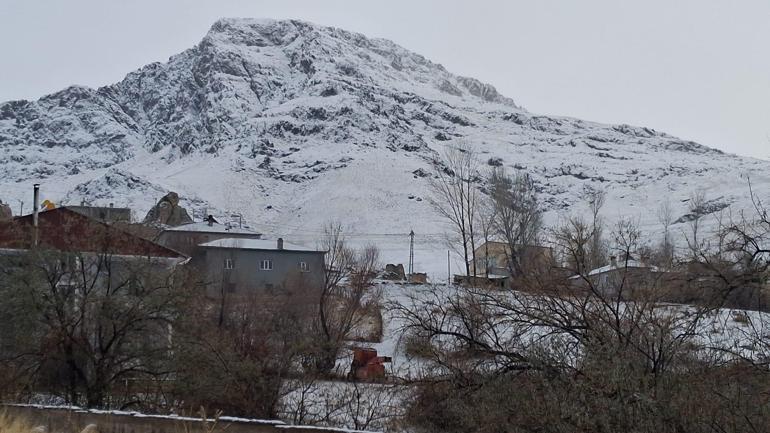 Vanda yüksek kesimlere kar yağdı