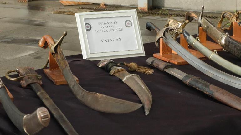 İstanbulda tarihi eser operasyonunda ele geçirilenler sergilendi